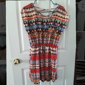 Aztec summer dress